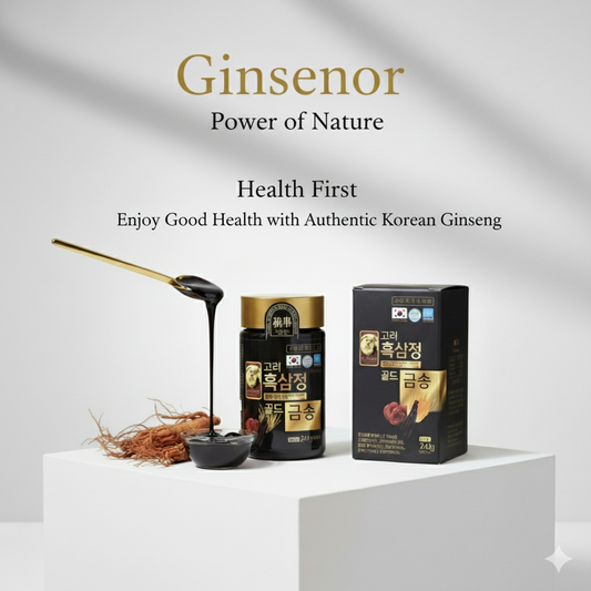 خلاصة الجينسنغ الأسود الذهبي عبوه ( 240g )