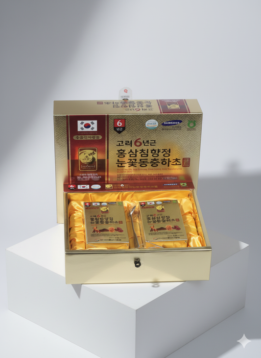 الجينسنغ الأحمر الكوري – 6 سنوات عبوه (240g)