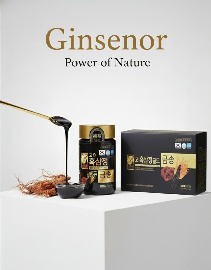 خلاصة الجينسنغ الأسود الذهبي عبوه ( 240g )