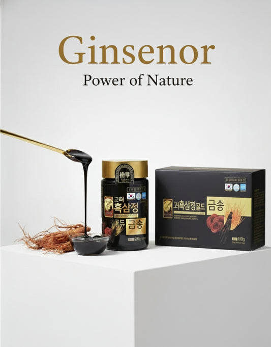 خلاصة الجينسنغ الأسود الذهبي عبوه ( 240g )