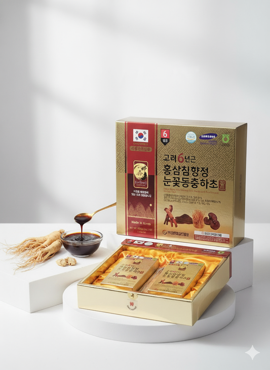 الجينسنغ الأحمر الكوري – 6 سنوات  عبوه (240g)