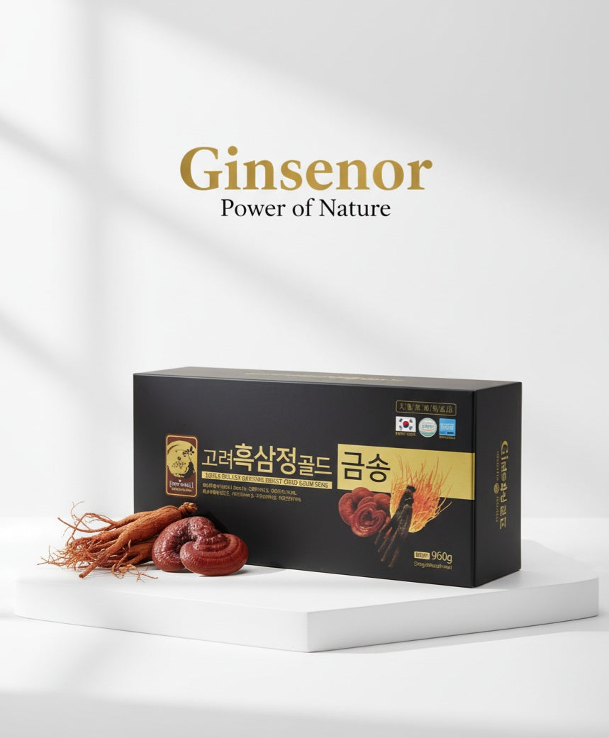 خلاصة الجينسنغ الأسود الذهبي عبوه ( 240g )